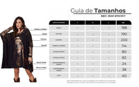 Yacamim B5 Black Wide Tunic with Horse Print and Rhinestones