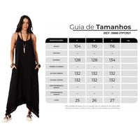 Yacamim E6 Marrakesh Black Gauze Midi Dress