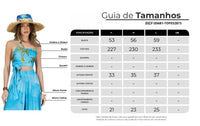 Light Blue Cropped Top Baiana Bahêa Collection Yacamim Q9