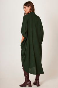 Dark Green Yacamim Long Shirt N8