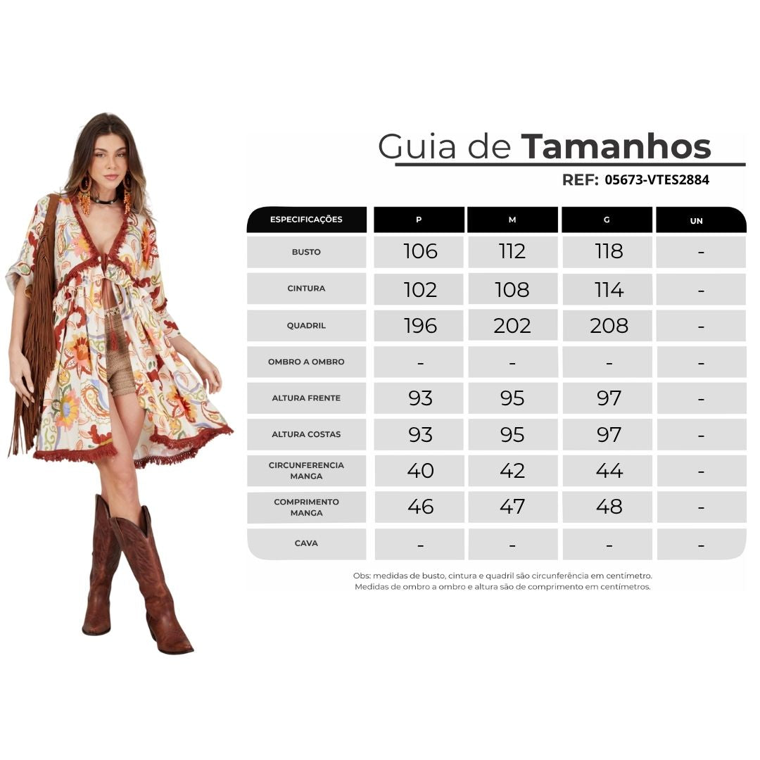 Yacamim E5 Paisley Beige Fringe Open Short Dress