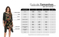 Short Dress with Black and Green Polka Dot Patchwork Yacamim D8