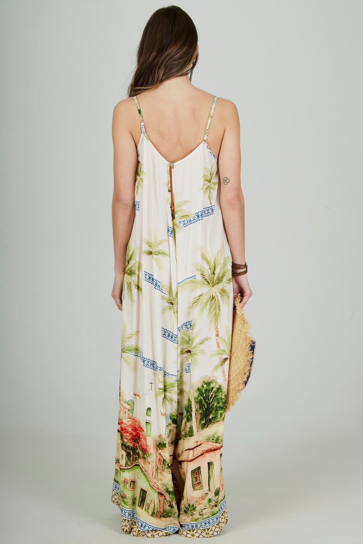 Arraial D'ajuda Palazzo Jumpsuit Bahia Yacamim Collection R1