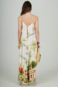 Arraial D'ajuda Palazzo Jumpsuit Bahia Yacamim Collection R1