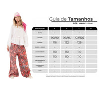 Yacamim R4 Paraty 100% Cotton Pink Printed Palazzo Pants
