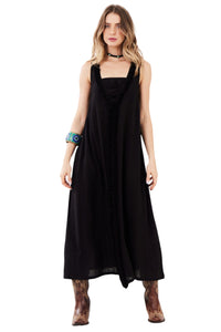 Yacamim C23 Black Midi Dress