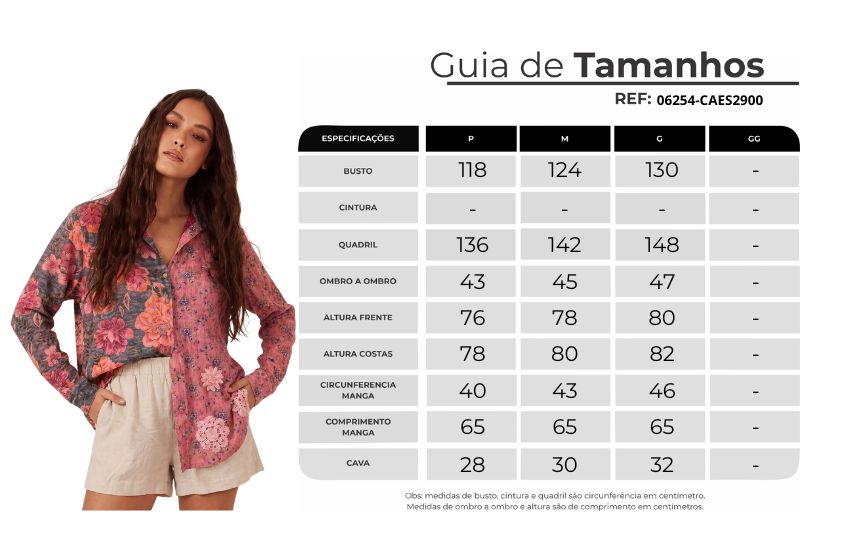Camisa Ampla Rosa Tiradentes Yacamim R5
