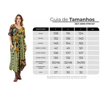Vestido Midi Verde Estampado Patchwork Yacamim E27