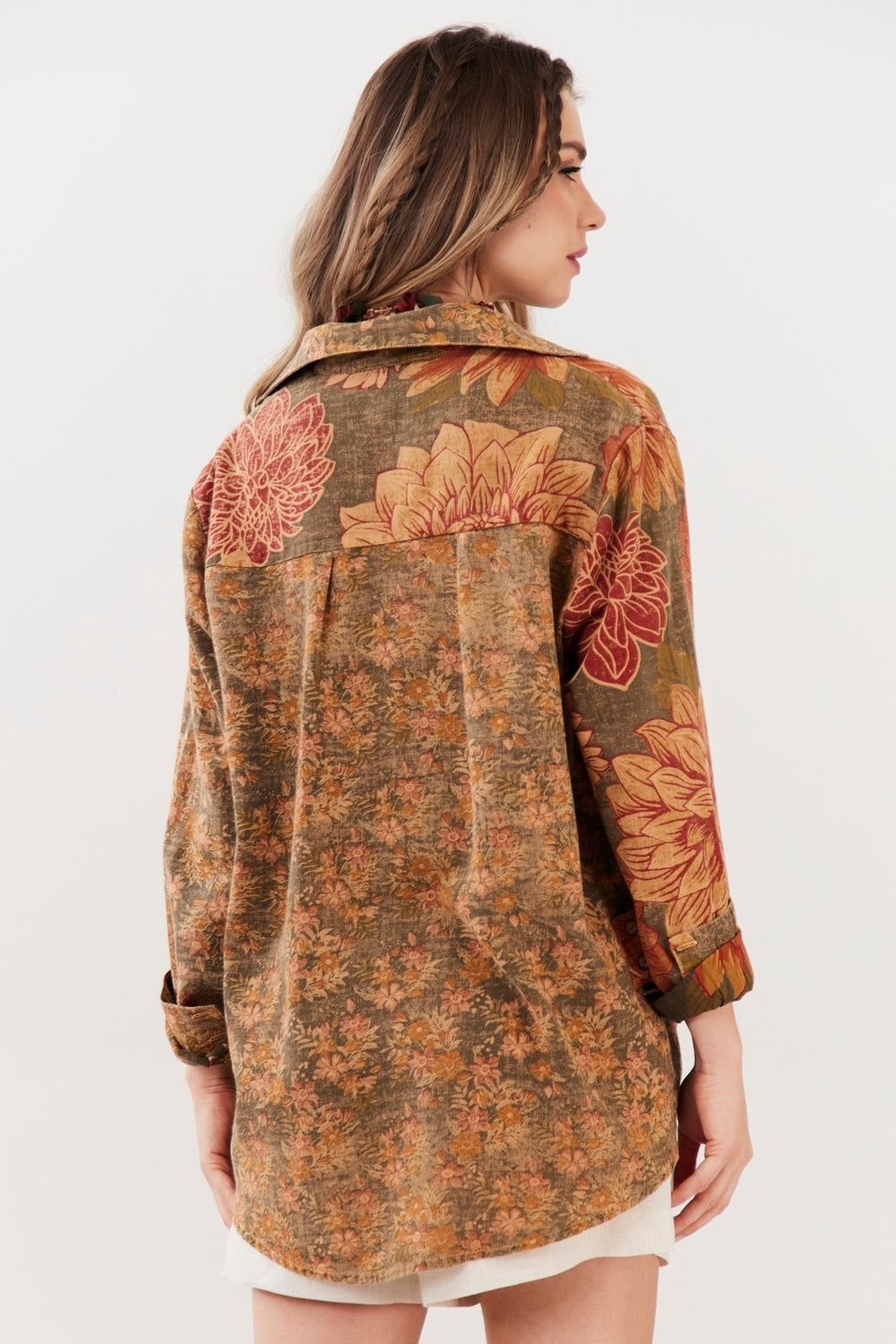 Yacamim R1 Tiradentes 100% Cotton Green Printed Shirt
