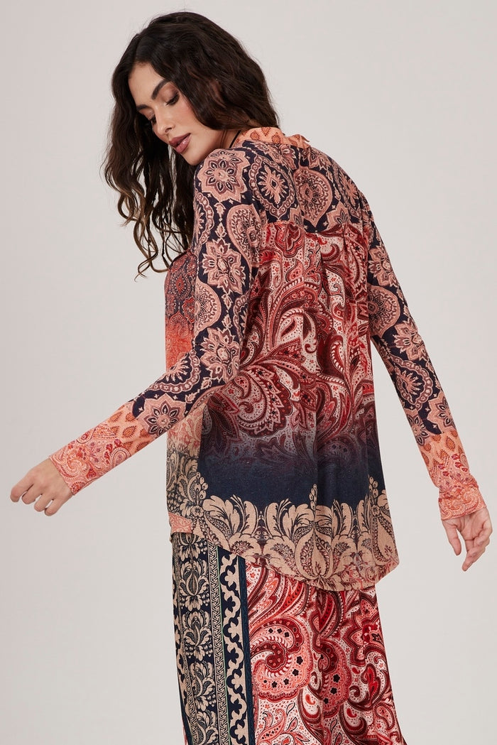 Yacamim Paisley Print Tunic B27