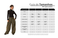 Calça Canelada Com Bolsos Verde Yacamim H8