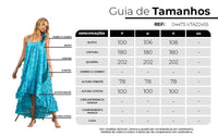 Yacamim C27 Blue Embroidered Flower Broderie Mullet Dress