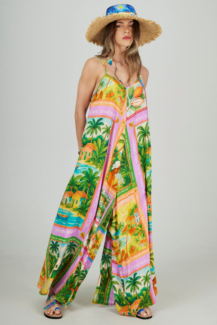 Auê Long Jumpsuit Bahêa Collection Yacamim Q6