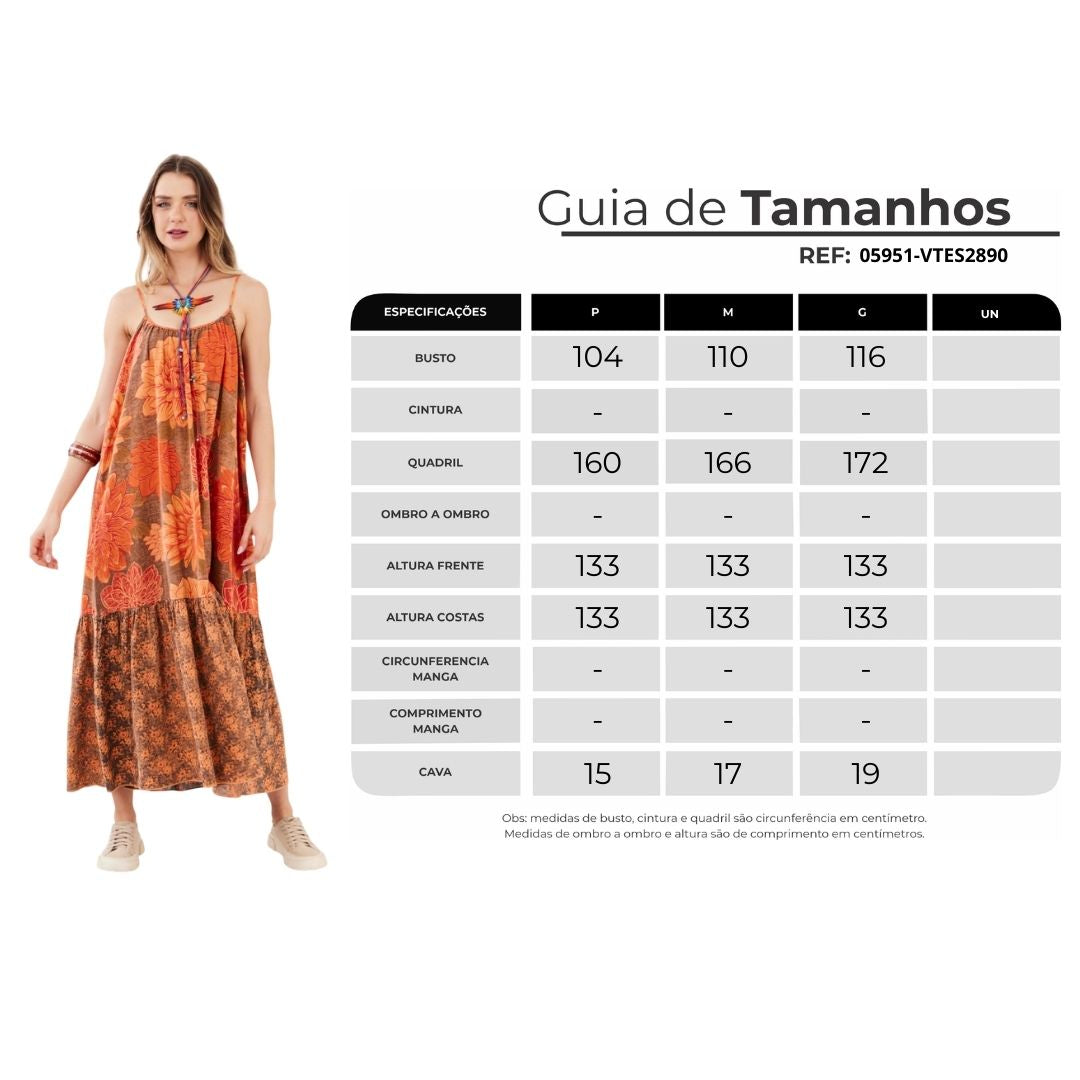 Olinda Midi Dress 100% Cotton Orange Patchwork Yacamim R5