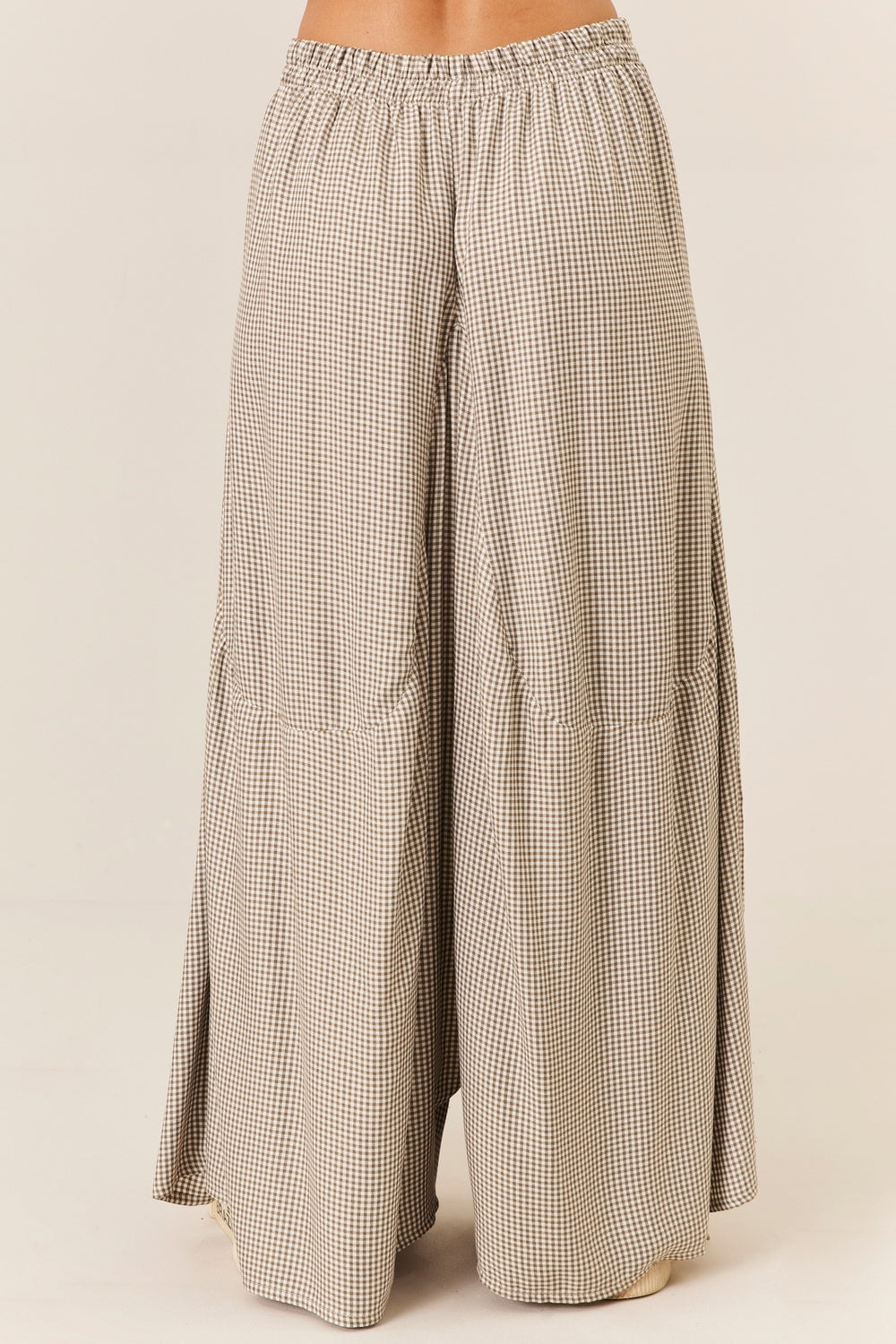 Calça Saruel Xadrez Com Bolsos Yacamim H4