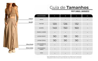 Yacamim Women's Green G5 Long Skirt with Elastic Waist