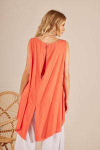 Yacamim Guava Extended Sleeveless Tunic