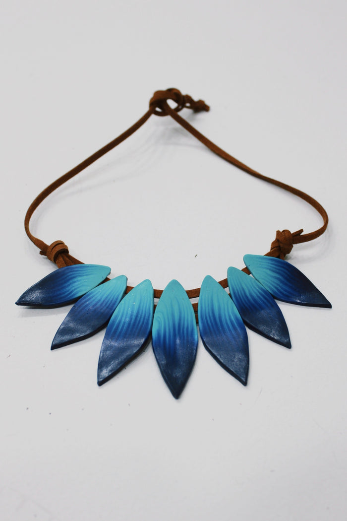 Fimo Necklace Yacamim Headdress #694