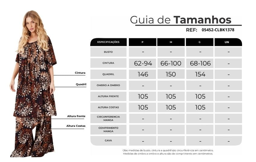 Yacamim H10 Brown Batik Print Sarouel Palazzo Pants