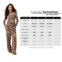 Calça Cintura Alta Detalhe De Toma Azul E Vermelha Estampada yacamim G1