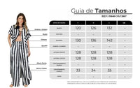 Yacamim Black and White Striped Long Shirt A3
