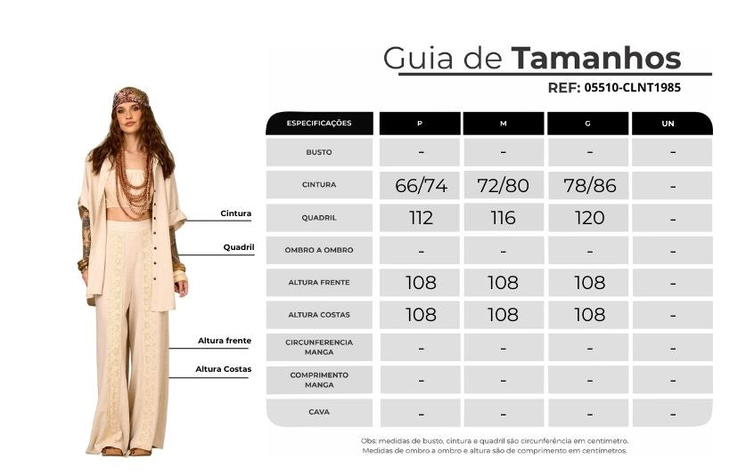 Yacamim H2 Beige Nature Viscose-Linen Wide-Leg Pants