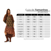 Yacamim C28 Green and Brown Patchwork Wide Midi Dress