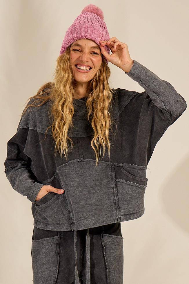 Yacamim A35 Graphite Crossover Hooded Sweatshirt