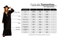 Yacamim Black Long Sleeve V-Neck Long Dress e23