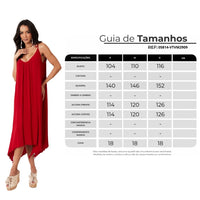 Yacamim Red Tie-Strap Midi Dress C20