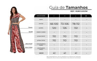Yacamim A26 Paisley Print Wide-Leg Pants