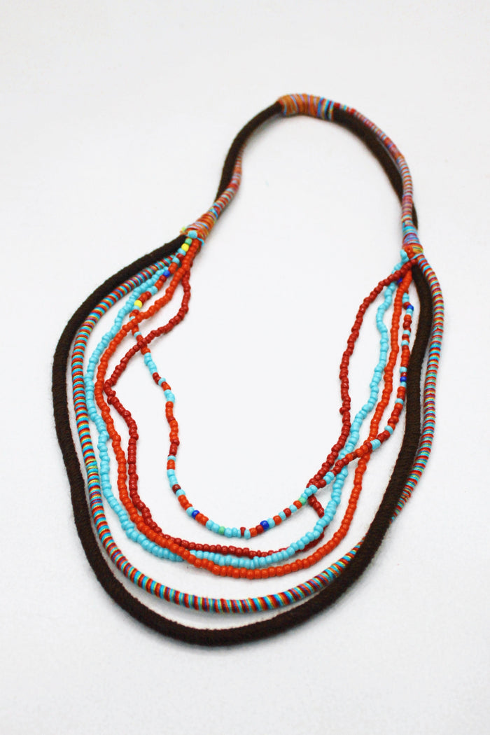 Yacamim #412 Handmade Colorful String Necklace