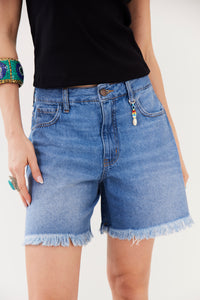 Yacamim Blue Denim Shorts H1