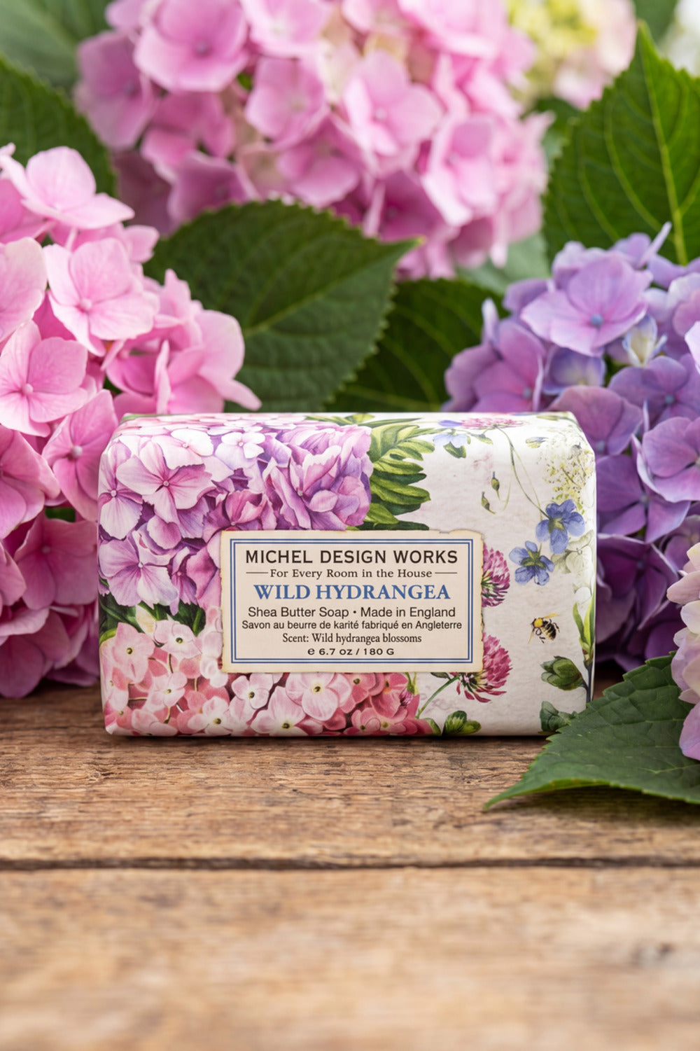 Sabonete Em Barra Wild Hydrangea Yacamim