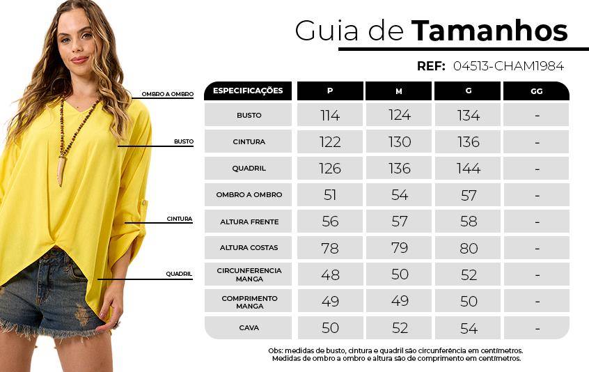 Yacamim Yellow V-Neck Basic T-shirt
