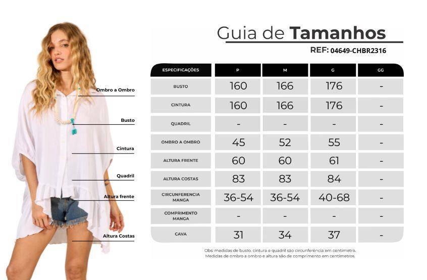 Yacamim White 3/4 Sleeve Broderie Loose Shirt
