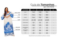 Yacamim C8 Printed Blue Gypsy Long Dress