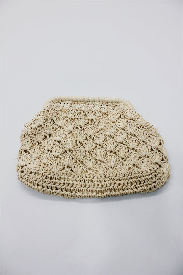Yacamim Straw Clutch Bag #717