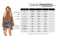 Bata Ampla Marsala Paisley Patchwork Yacamim B31