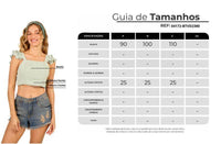 Yacamim F2 Mint Green Back Tie Cropped Top