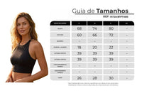 Yacamim Women's Black Racerback Cropped Top B23