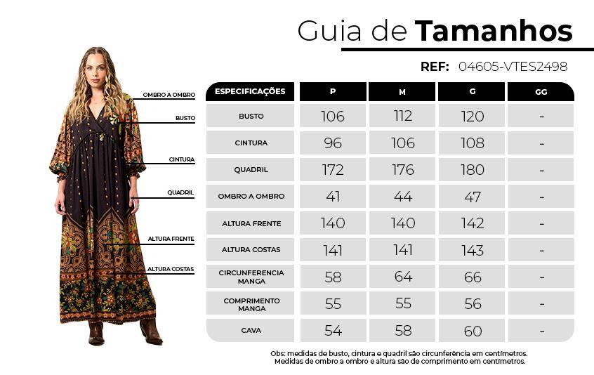 Yacamim Printed Black Flowy Long Dress with Puffy Long Sleeves