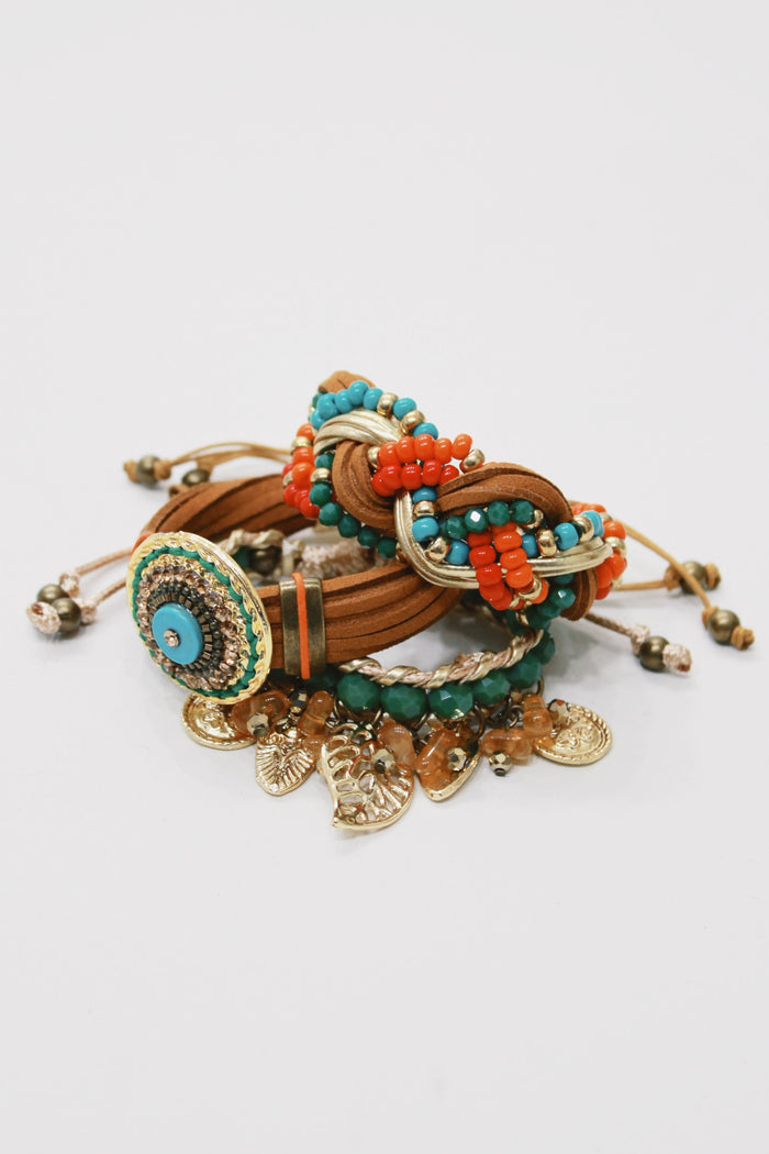 Yacamim Charm Mix Bracelet Set #709
