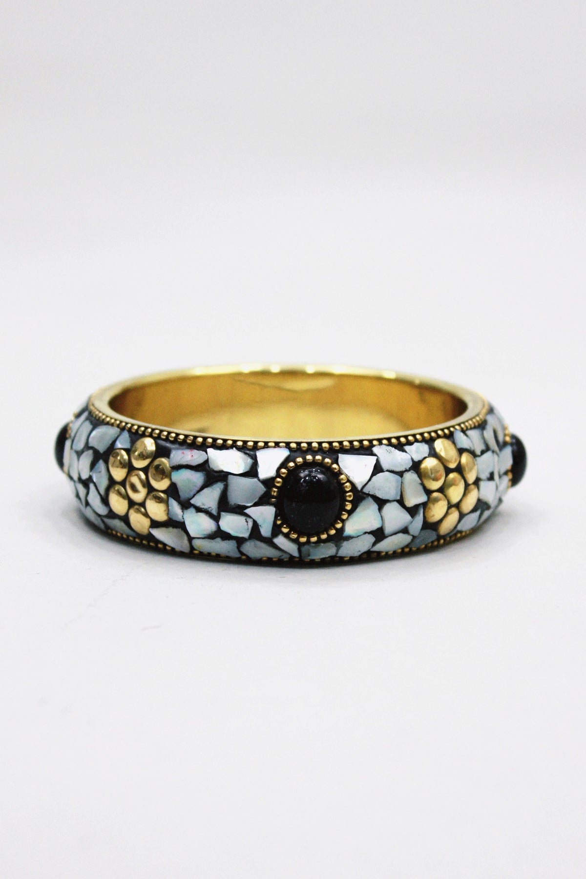 Yacamim Metal Bracelet with Stones #459