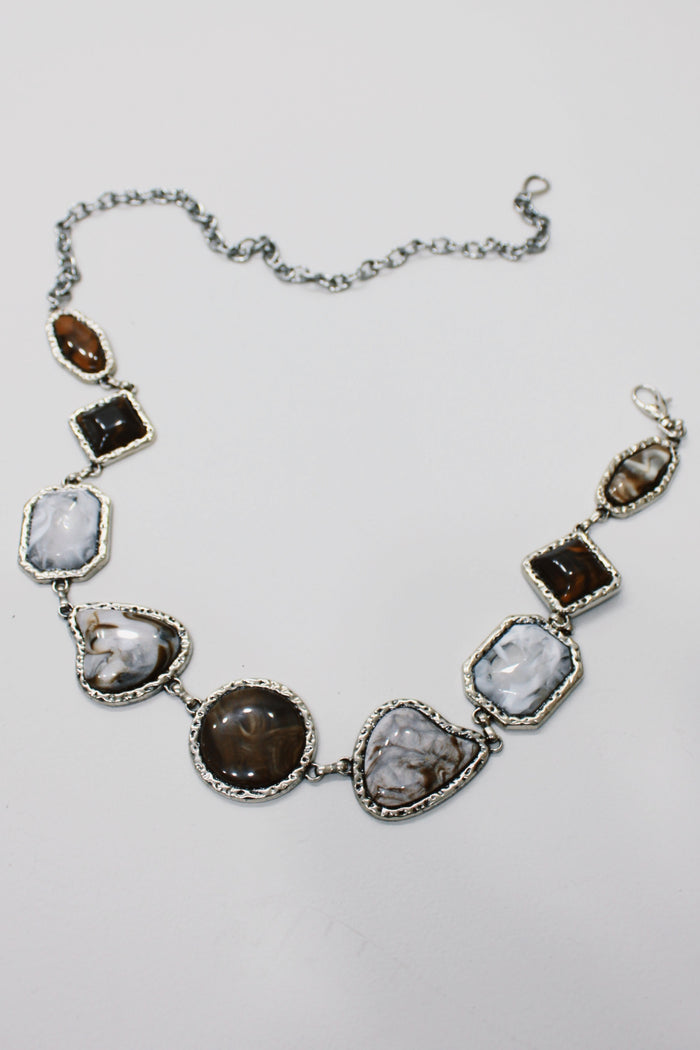 Yacamim Maxi Metal Belt With Stones #695