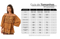 Bata Ciganinha Paisley Patchwork Marrom Yacamim B6
