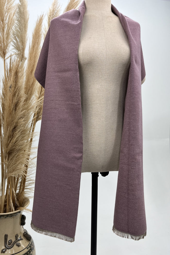 Yacamim Double-Sided Plain Cashmere Scarf #260