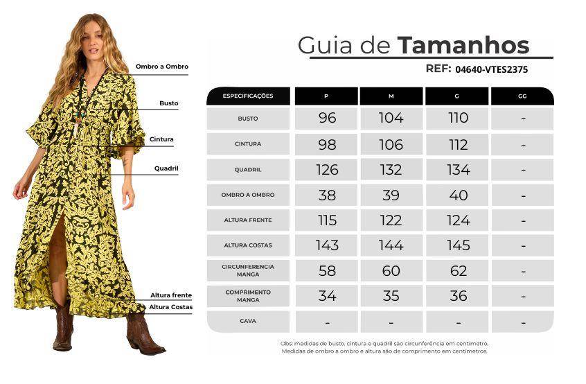 Yacamim C1 Printed Green Long Dress With 3/4 Wide Sleeves