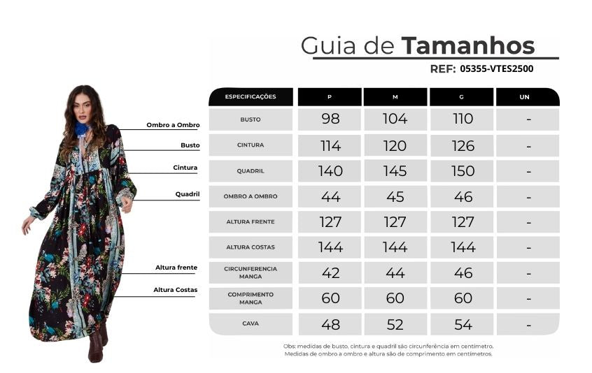 Yacamim D1 Black Paisley Print Long Dress