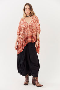 Yacamim Paisley Print Mullet Tunic B19